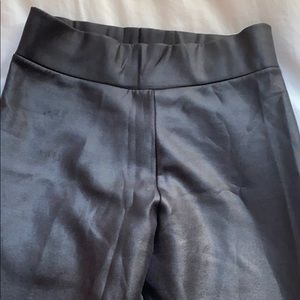 Faux leather leggings